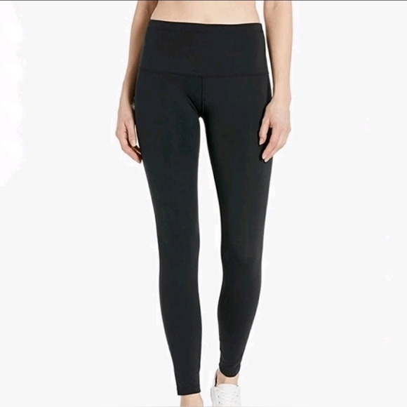 Lorna Jane Black Full Length Athletic Workout Yoga Leggings - Picture 2 of 5
